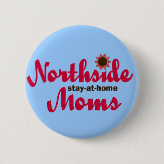 Blauer NSAHM Logo-Knopf Button