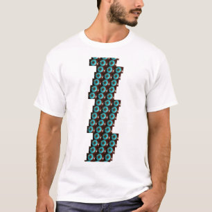 Blauer Oberteil Runde Kollektion Kaffee Braune Ges T-Shirt