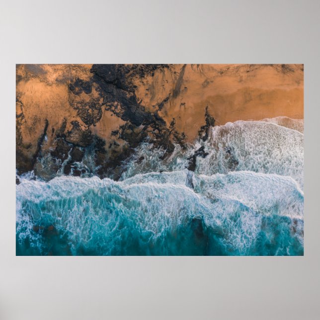 BLAUER OCEAN POSTER (Vorne)