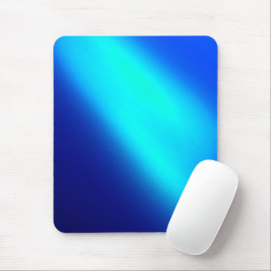 Blauer Omermondlicht Doppelstreifen Mousepad