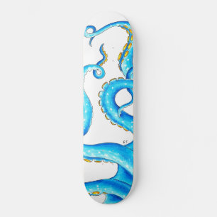 Blauer Orangensaft Skateboard