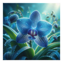 Blauer Orchid