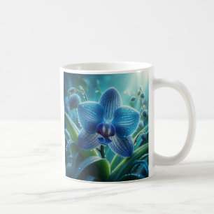 Blauer Orchid Kaffeetasse