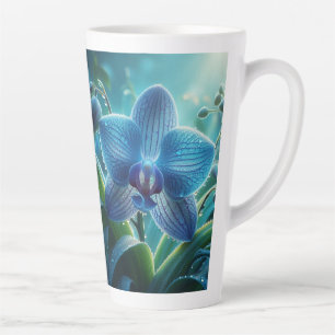 Blauer Orchid Milchtasse