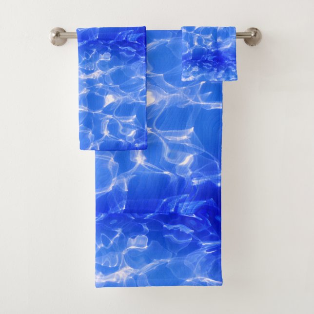 Blauer Ozean Badhandtuch Set (Insitu)