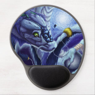 Blauer Drache Mousepads Zazzle At