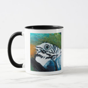 Blauer Papagei Tasse