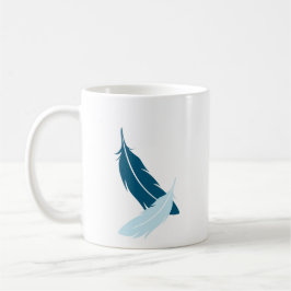 Blauer Parakeet Tasse