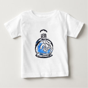 Blauer Parfüm Baby T-shirt