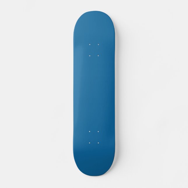 Blauer persischer Blauer Trend - Vorlagenblende Skateboard (Vorderseite)
