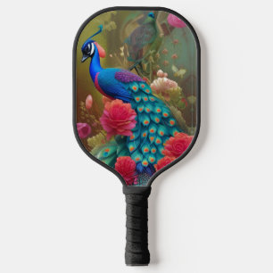 Blauer Pfau, Rosengarten Pickleball Schläger
