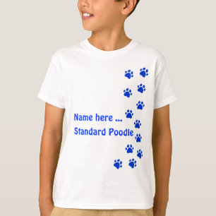 Blauer Pfosten - Fügen Sie Ihren eigenen Namen ode T-Shirt