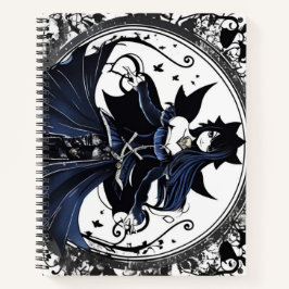 Blauer Phantom Notizbuch