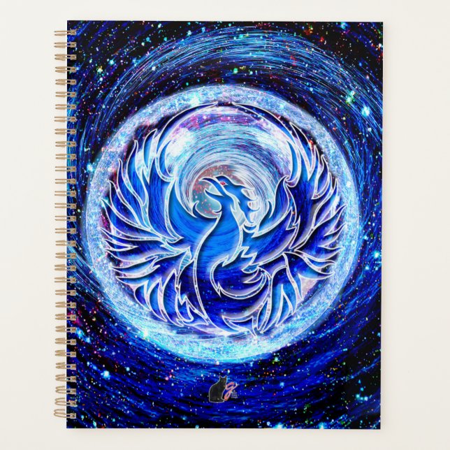 Blauer Phönix Planer (Vorderseite)