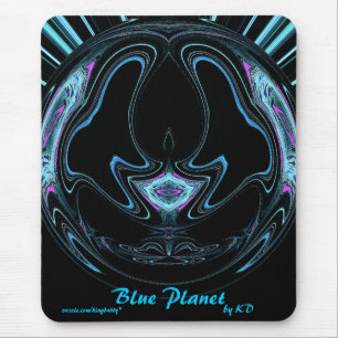 Blauer Planet Mousepad