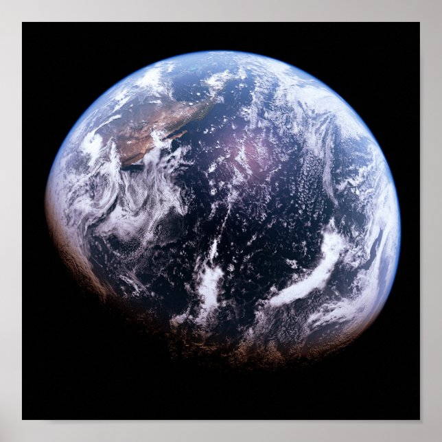 Blauer Planet Poster (Vorne)