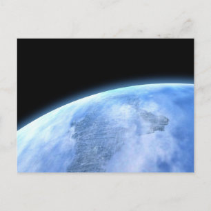 blauer Planet Postkarte