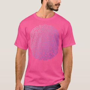 Blauer Punkt - Carl Sagan T-Shirt