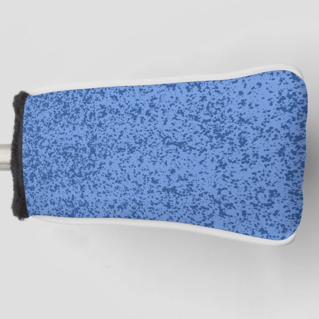 Blauer Punkt Chaos Golf Headcover (Vorderseite)