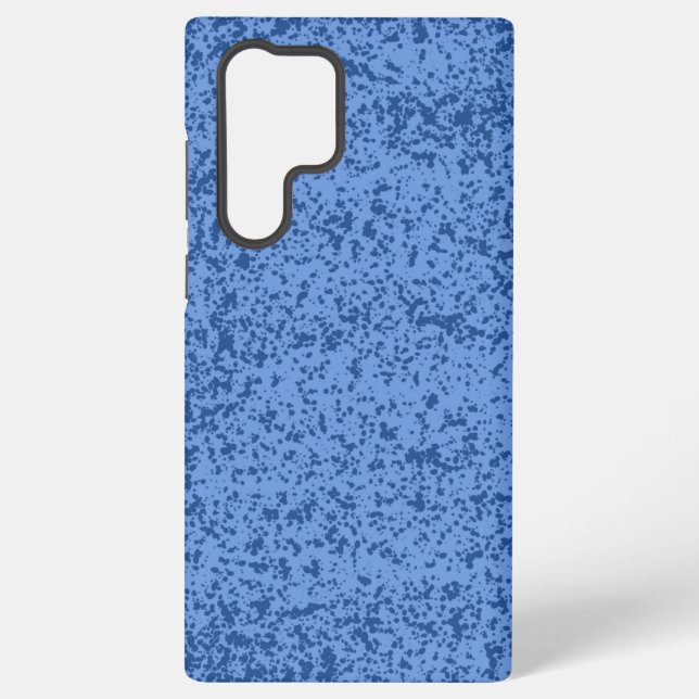 Blauer Punkt Chaos Samsung Galaxy Hülle (Rückseite)