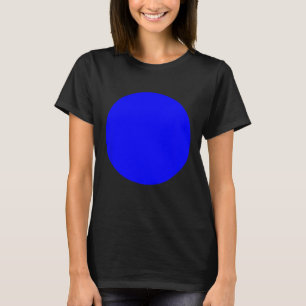 Blauer Punkt in einem roten Staat Nebraska Wählt H T-Shirt
