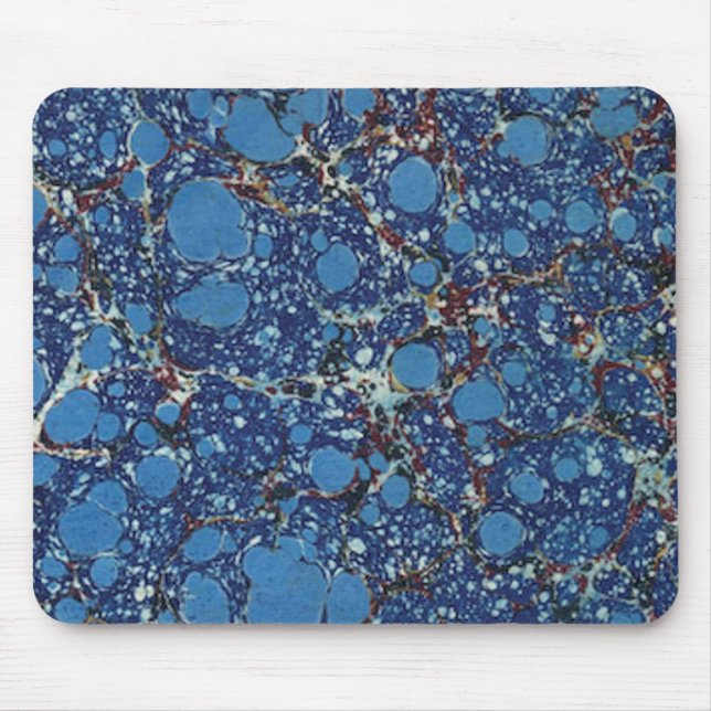 Blauer Punkt Mousepad (Vorne)