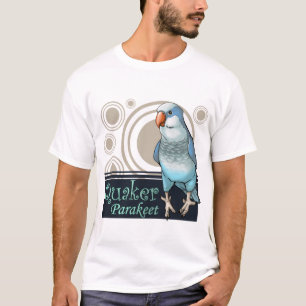 Blauer Quäkerparakeet-T - Shirt