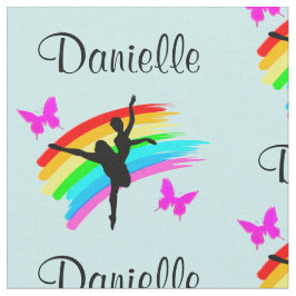 BLAUER RAINBOW PERSONALISIERT DANCER FABRIC STOFF