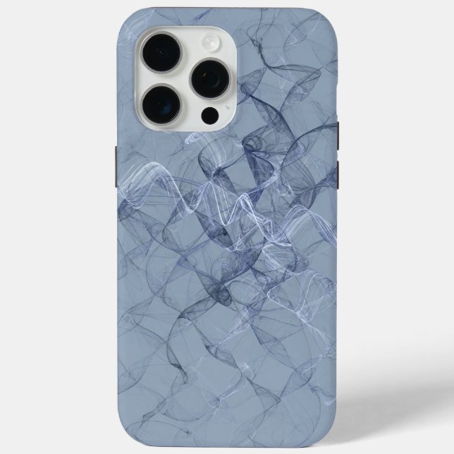 Blauer Rauch Case-Mate iPhone Hülle (Rückseite)
