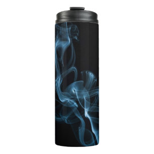 Blauer Rauch Thermosbecher