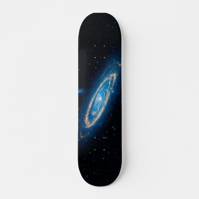 Blauer Raum Skateboard (Vorne)