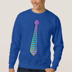 Blauer Regenbogen Blaue Fun Sweatshirt