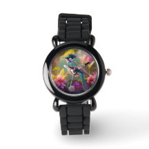 Blauer Regenbogen Winged Sunbird Fantasy Bird