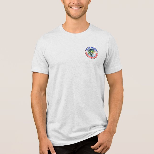 Blauer Reiter Tri-Blend Shirt (Vorderseite)