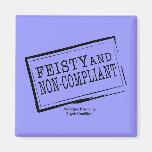 Blauer resoluter Magnet