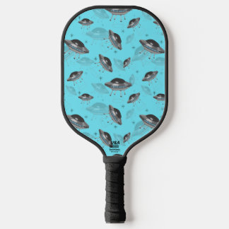 Blauer Retro UFO Pickleball Paddle