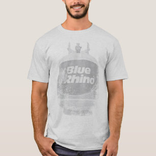 Blauer Rhino "Distressed Tank" Männer T-Shirt
