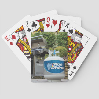 Blauer Rhino Spielkarten