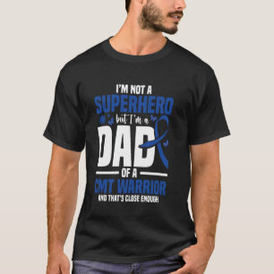 Blauer Ribbon Fighter Superhero Warr T-Shirt