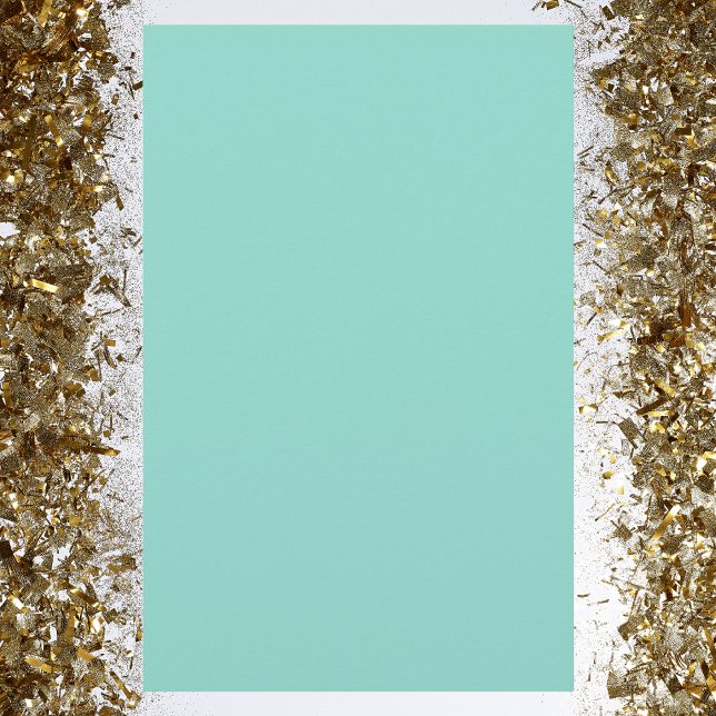 Blauer Robin Egg Blue Solid Color Briefpapier (Von Creator hochgeladen)