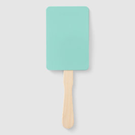 Blauer Robin Egg Blue Solid Color Fächer