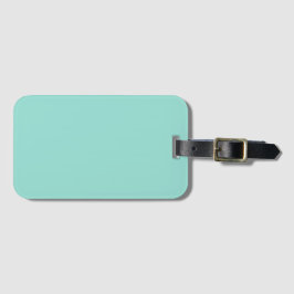 Blauer Robin Egg Blue Solid Color Gepäckanhänger
