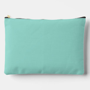 Blauer Robin Egg Blue Solid Color Zubehörtasche