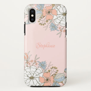Blauer Rosa Blau Personalisiert Case-Mate iPhone Hülle
