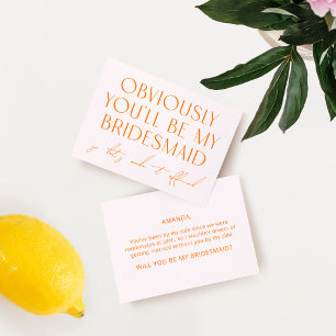 Blauer Rosa wird mein Vorschlag für eine Bridesmai Einladung
