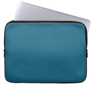 Blauer Saphir (Vollfarbe) Laptopschutzhülle