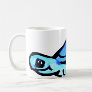 Blauer Schildkröte Kaffeetasse