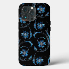 Blauer Schimmer Floral 2 Case-Mate iPhone Hülle
