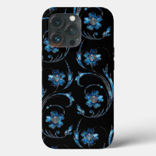 Blauer Schimmer Floral 2 Case-Mate iPhone Hülle