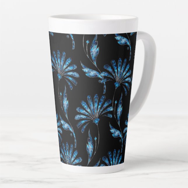 Blauer Schimmer Milchtasse (Rechte Ecke)